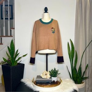 WHOLE HAUSS Vintage Smurfs Pullover Knit Sweater